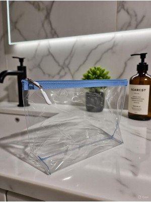 Cosmoplex Şeffaf Çanta 24X11X7