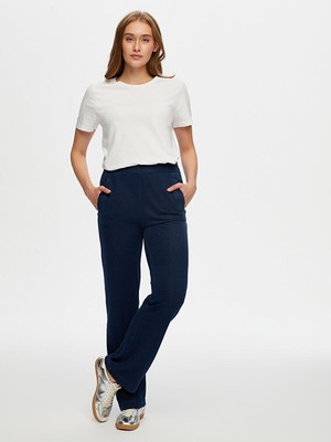 Faik Sönmez Fleto Cep Detaylı Wide Leg Fit Eşofman Alt W26ESA007