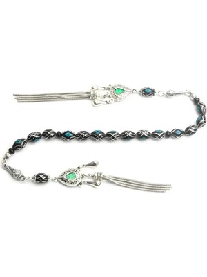 Blackcraft Mineli Oltu Taşı Zaza Tespih