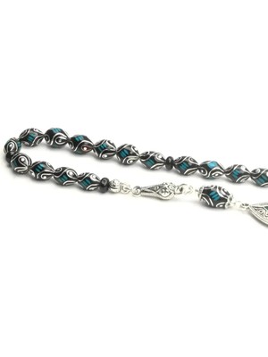 Blackcraft Çizgi Mine Oltu Taşı Zaza Tespih