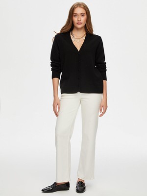 Faik Sönmez %100 Kaşmir Triko Hırka W26TRH013