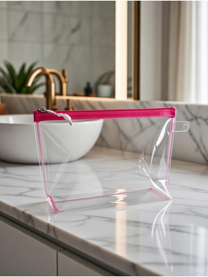 Cosmoplex Şeffaf Çanta 24X11X7