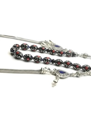 Blackcraft Kızılcık Mercan Oltu Taşı Zaza Tespih