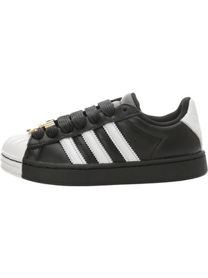 AJR7444 Adidas Superstar St W Kadın Spor Ayakkabı Siyah