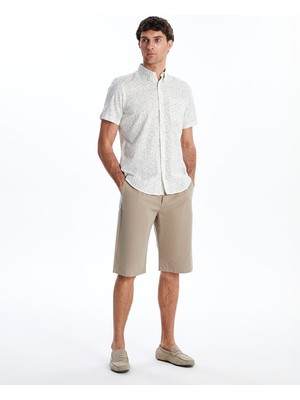 Lc Waikiki Yeni Sezon Rahat Kalıp Gabardin Erkek Bermuda Şort