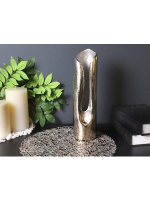 sembol Roll Sılver Vazo