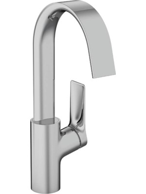 Hansgrohe Vivenis Tek Kollu Lavabo Bataryası 210, Kumandalı Krom