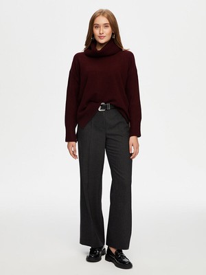 Faik Sönmez Degaje Yaka Triko Bluz W26TRB006