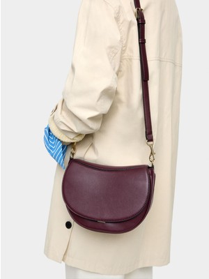 Parfois Kapaklı Oval Çapraz Çanta