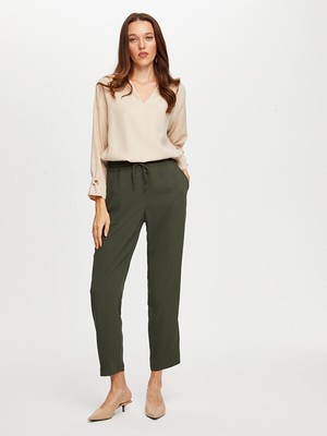 Faik Sönmez Beli Lastikli Comfort Fit Pantolon W26PNT002