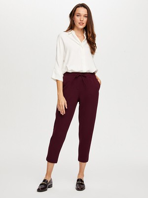 Faik Sönmez Comfort Fit Krep Örme Pantolon W26PNT004