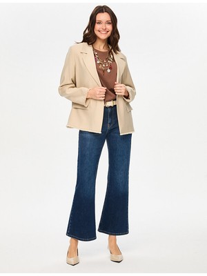 Faik Sönmez Ucu Püskül Detaylı Liyoselli Ceket S26CKT034