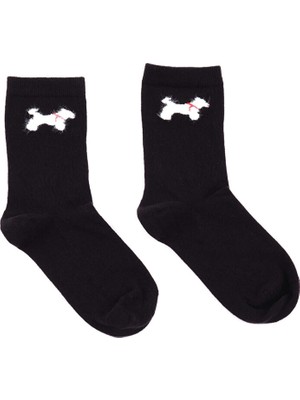 Faik Sönmez Köpek Jakarlı Soket Çorap W26CRP010