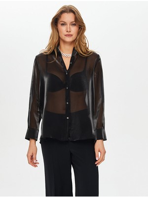 Faik Sönmez Organze Şık Tunik S26TNK001