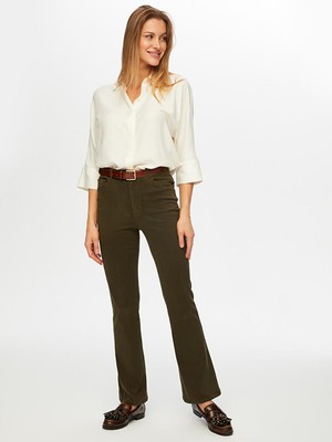 Faik Sönmez Straıght Fıt Parça Boya Pantolon W26PNT015