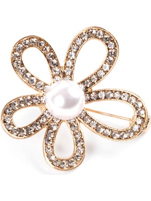 Faik Sönmez Çiçek Broş W26BRS004