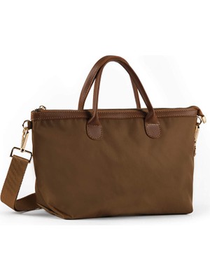 Faik Sönmez Suni Deri Detaylı Çanta Küçük W26CNT009