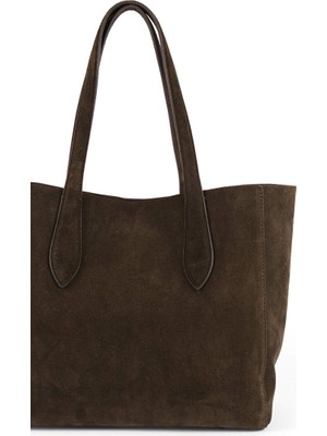 Faik Sönmez Hakiki Süet Deri Çanta W26CNT005