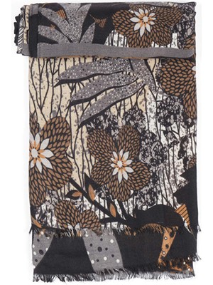 Faik Sönmez Çiçek Desenli Şal W26SAL027