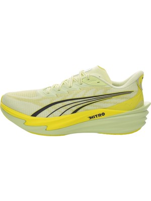 P312123 Puma Deviate Nıtro 4 Erkek Spor Ayakkabı Yeşil