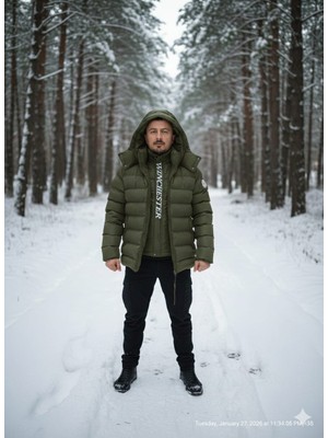 Patika Outdoor Winchester Kapişonlu Şişme Mont
