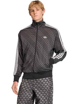AKC9158 Adidas Fırebırd Tt Erkek Ceket Antrasit