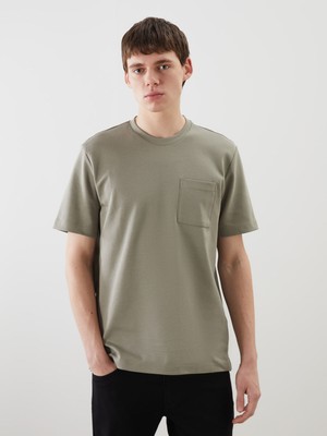 Lc Waikiki Yeni Sezon Bisiklet Yaka Kısa Kollu Erkek Tişört