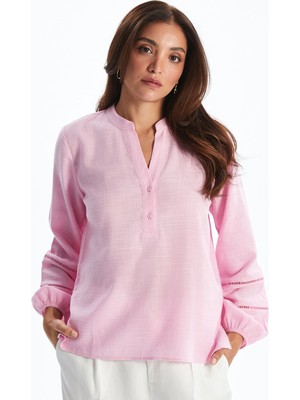 Lc Waikiki Yeni Sezon Kaçık Yaka Oversize Bluz