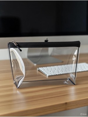 Cosmoplex Şeffaf Çanta 24X11X7