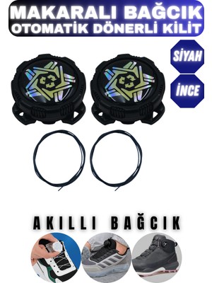 Onur Makaralı Ayakkabı Bağcığı – Akıllı Kilit Sistemli