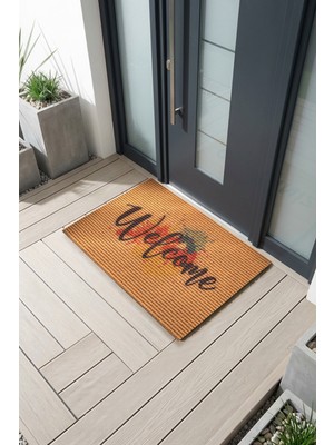 Vitali Home Charm Natürel Welcome Paspas Dış Kapı Paspası Kıl Kapı Önü Paspası 2015