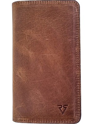Rich Smith Portföy Iphone Kılıf Cüzdan Hakiki Gerçek Deri 3014 Kahve (Tiguan)