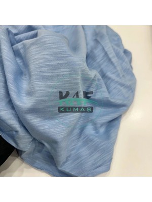 Kaf Kumaş Modal Süprem Kumaş Kırçıllı (Flamlı) | %50 Pamuk %50 Modal | Mavi