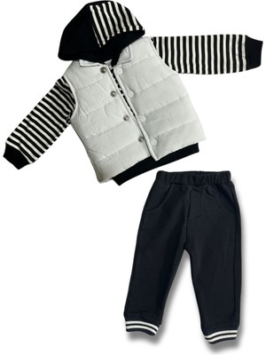 Loodus Hippıl Üçlü Takım Çizgili