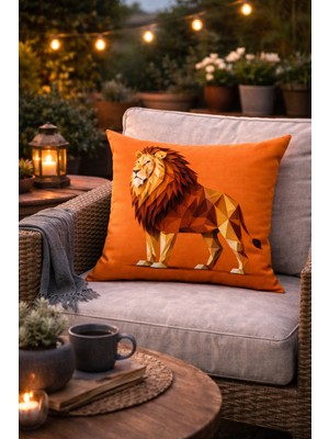 Evdek Çift Tarafı Baskılı Kırlent Kılıfı 6EOD13