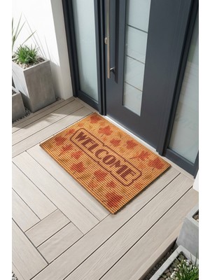 Vitali Home Chram Natürel Sonbahar Paspas Dış Kapı Paspası Kıl Kapı Önü Paspası 2012