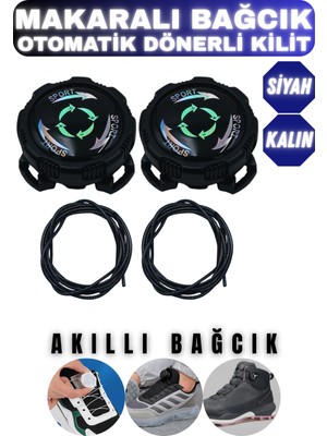 Onur Makaralı Ayakkabı Bağcığı – Akıllı Kilit Sistemli