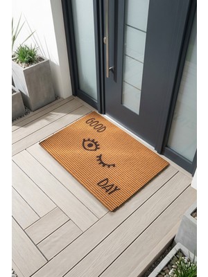 Vitali Home Charm Natürel Good Day Paspas Dış Kapı Paspası Kıl Kapı Önü Paspası 2013