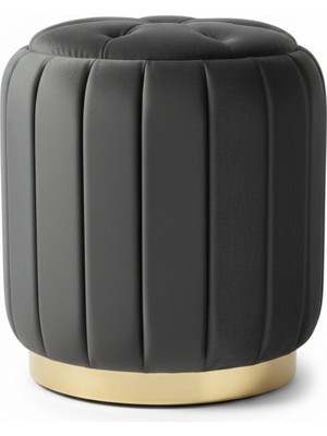 Arvia Home Arvia Altın Kapitone Puf