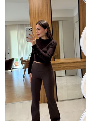 Cihangir Butika Acı Kahve Ispanyol Tayt