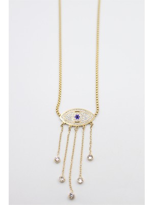 Royaleks Göz Kolye - Altın