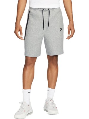 Nike Sportswear Tech Fleece Shorts Günlük Pamuklu Spor Şort Gri