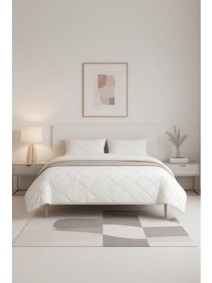 Mona Yatak Terletmeyen Nefes Alabilen Pamuk Yorgan Çift Kişilik 195X215 cm - Hafif 300 gr