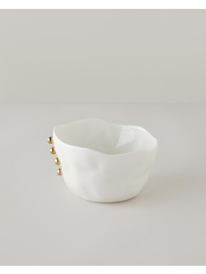 Golden Gleam Kase 21 cm Beyaz-Gold  (9.10.2025)