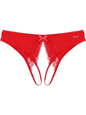 MTM My The Mall Giyim  Özel Bölgesi Açık Kırmızı Fantezi Külot