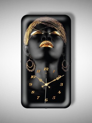 Galaxy Aypaş Ayp D-1988-08 Bombeli Camlı Dikdörtgen Duvar Saati