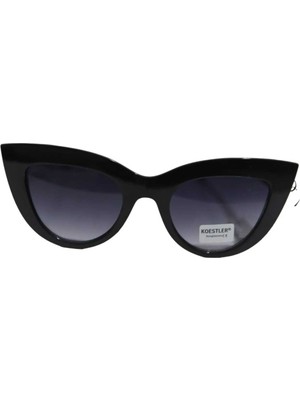 Luxon Collection Unisex Siyah Çerçeveli Mavi Camlı Şık Görünüm Gözlük