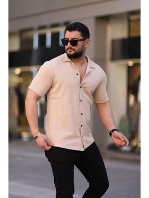 Kastrioti Modern Kesim Fitilli Gömlek