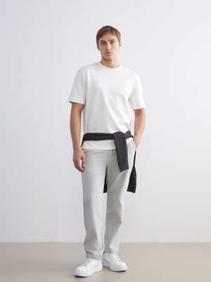 Lc Waikiki Yeni Sezon Standart Kalıp Keten Görünümlü Erkek Pantolon