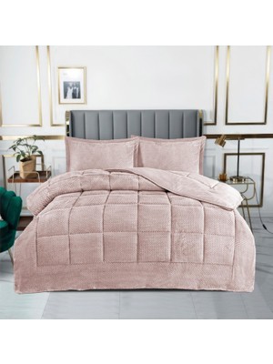 Goblette Home Karmen Kapitoneli Yatak Örtüsü Takımı - 3 Parça Set - 4 Renk Seçeneği